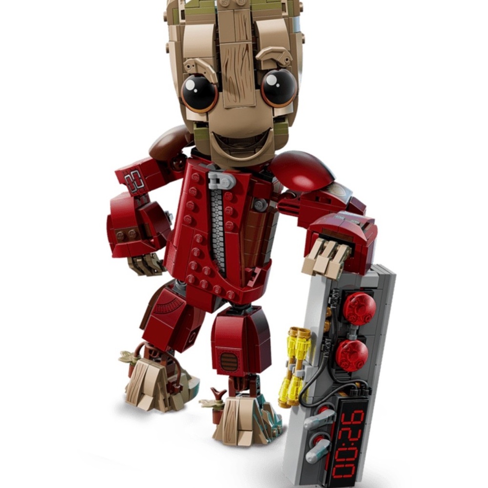 LEGO Marvel Ravager Jumpsuit Groot 76341 Baby Groot 604pcs new - Picture 2 of 5